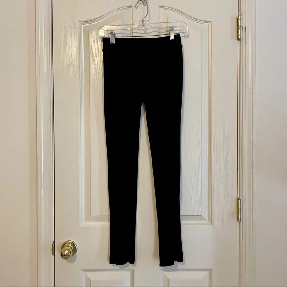 Vince‎ Black Knit Leggings Size Small